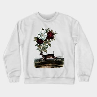 Deer with rose horns Crewneck Sweatshirt